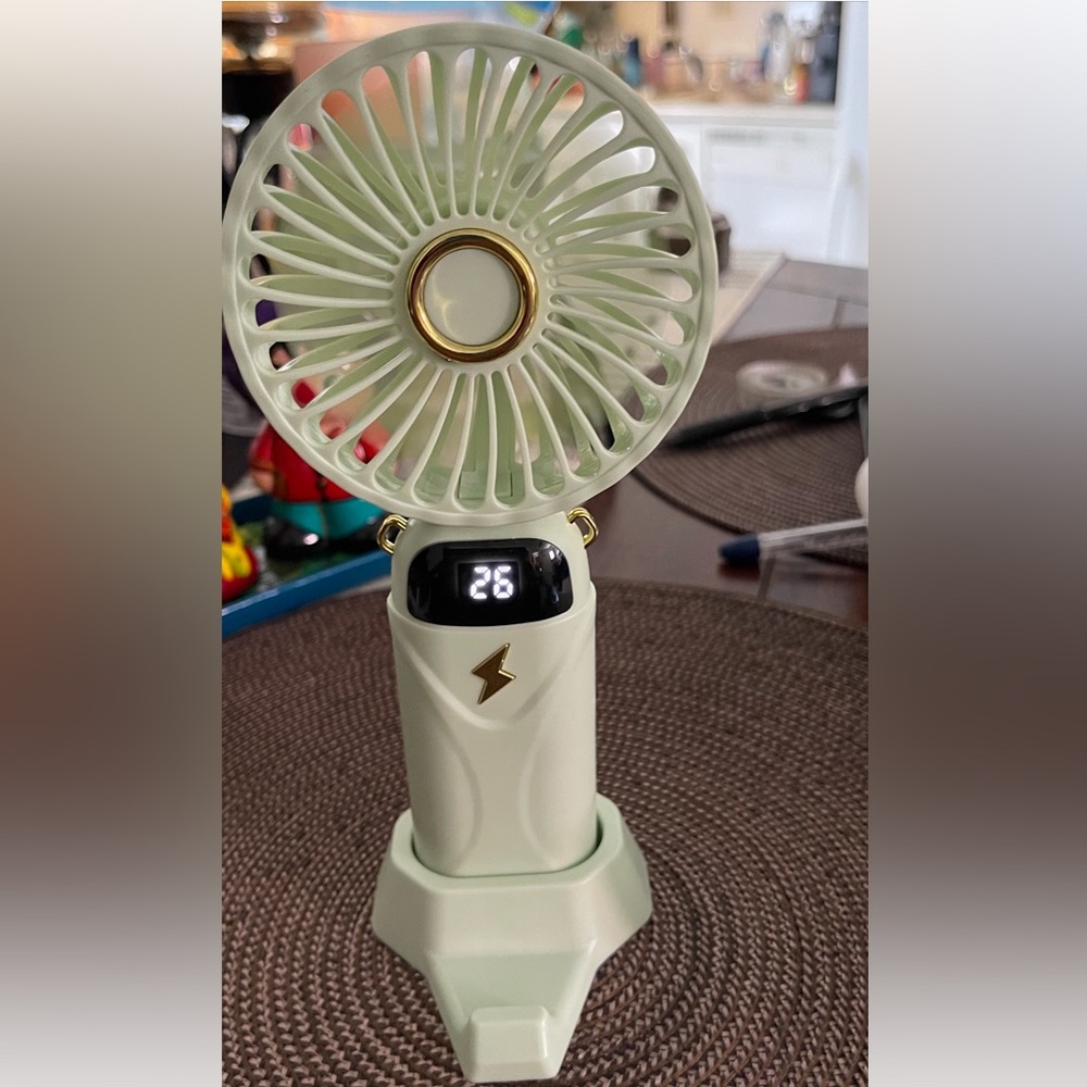 5 speed personal fans- different colors